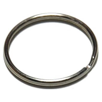 Kroužek na klíče lehký, 16x0,8mm, Ni