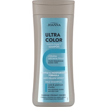 Joanna Ultra Color hydratačný šampón na vlasy studené odtiene blond 200 ml