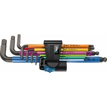 Wera Zástrčné klíče 1,5 ÷ 10 mm 950/9 Hex-Plus Multicolour HF 1 9 dílů 022210