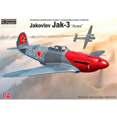 Kovozávody Prostějov Jakovlev Jak 3 „Aces“ 1:72