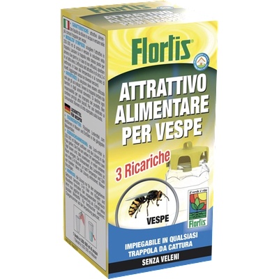 Flortis - Италия Примамка за капани за Оси и Стършели, комплект 3 бр. - Flortis (1332711-10)