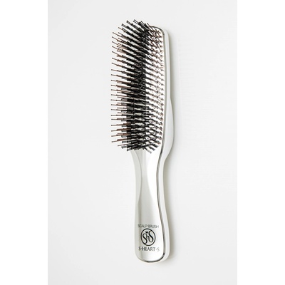 S.Heart.S Scalp Brush Plus Professional Long Silver, Univerzální model pro normální vlasy – Zbozi.Blesk.cz