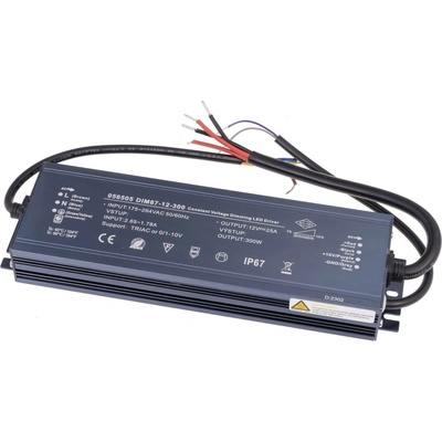 Stmívatelný napěťový zdroj DIM67 12V 300W