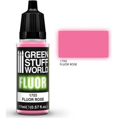 Green Stuff World Fluor Paint Rose 17ml
