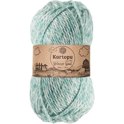 Příze Kartopu Melange Wool 9000