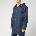 RAINS Непромокаемо яке RAINS Long Waterproof Jacket - Navy