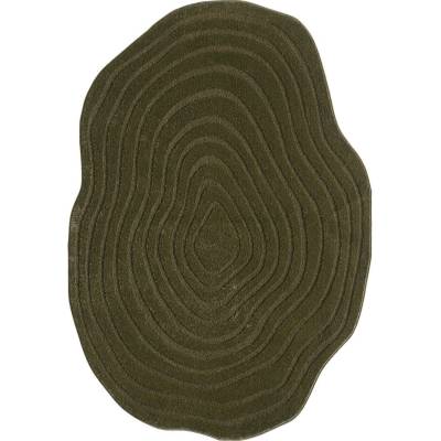 ESTE Тъмнозелен килим 160x230 cm Pebble - ESTE (08070A OLIVE)