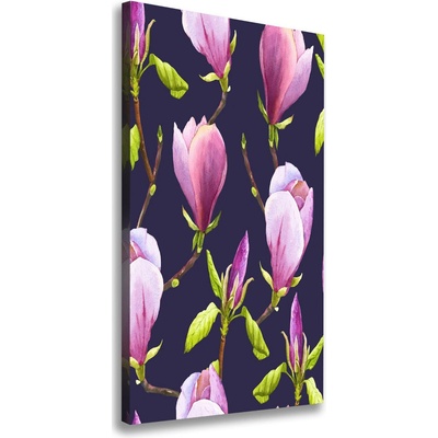 Vertikálny foto obraz na plátne do obývačky Magnolie 50x100 cm