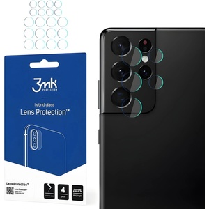 3mk Protection 4x Стъкло за камера 3mk за Samsung Galaxy S21 Ultra 5G - Прозрачен KP14552