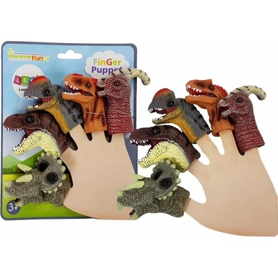 Mamido Maňušky na prsty dinosaury 5 kusov