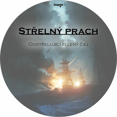 imago Střelný prach Odstřelující zelený čaj v ové krabičce sypaný 101 g