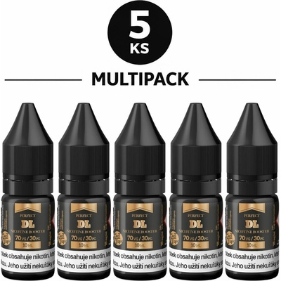 JustVape nikotinový booster DL VG70/PG30 18mg 5x10ml