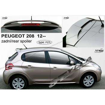 Spoiler zadných dverí horný Peugeot 208 2012-2019