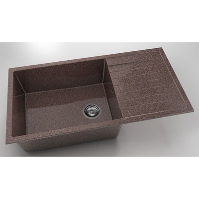 FAT Мивка Vanguard 230, Granicite, 560 Merlot, с включен сифон