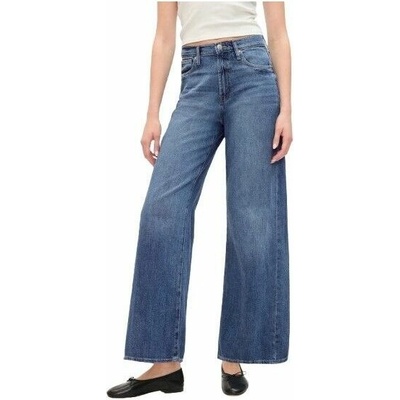 GAP V-HR WIDE LEG MED FRISCO Dámské džíny modrá