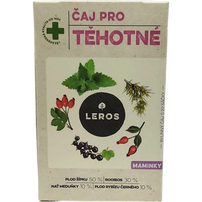 Leros Čaj pre tehotné 20 x 2 g