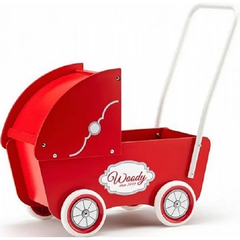 Woodyland Детска играчка Woody - Ретро количка за кукли (91510)