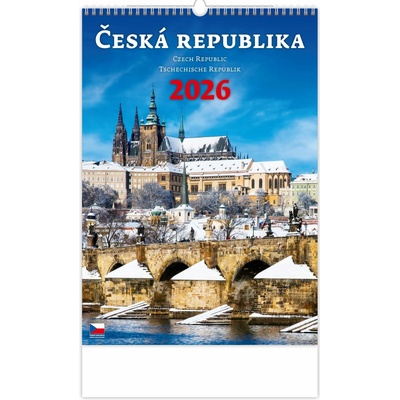 Nástěnný Česká republika/Czech Republic/Tschechische Republik 2026