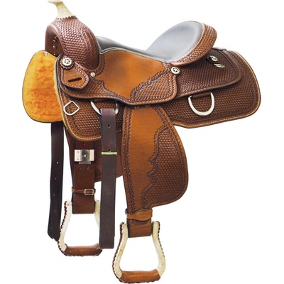 Denver Westernové sedlo reining Classic Basket hnědá – Zboží Dáma