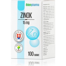 EdenPharma Zinok 15 mg 100 tabliet