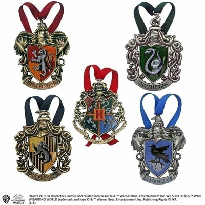 Noble Collection Vánoční ozdoby Harry Potter Bradavice
