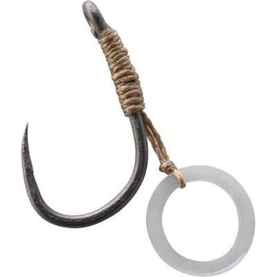 Korum s Gumičkou Banded Hook Hairs Barbless vel.10 5 ks
