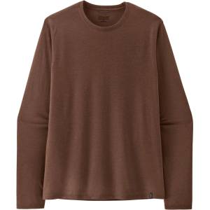Patagonia Мъжка спортна тениска Patagonia Long-Sleeved Capilene Cool Trail Shirt Sport shirt - Berm Brown - размер XS (217-0792-0211)