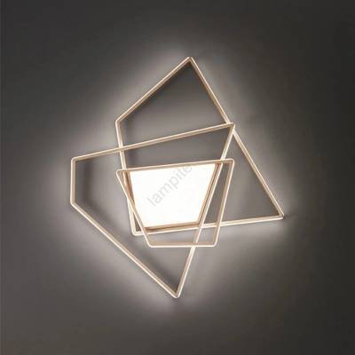 Ondaluce - Димируемо LED таванно осветително тяло GALAXY LED/90W/230V златно (OND0115)