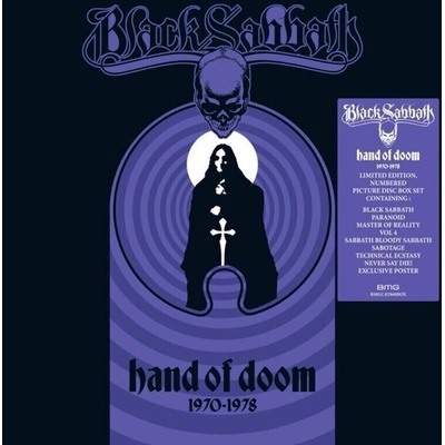 Black Sabbath - Hand of Doom (Picture Disc) (Box Set) (Deluxe Edition) (8 LP) (4050538971200)