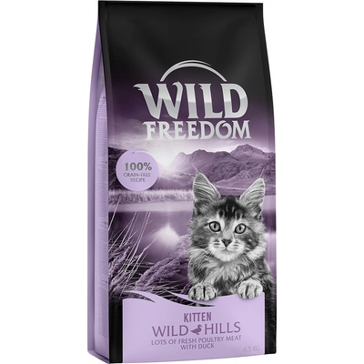 Wild Freedom Kitten Wild Hills kačacie 6,5 kg