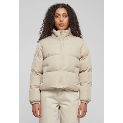 Urban Classics Дамско късо яке в бежов цвят Urban Classics Peached PufferUB-TB4759-04732 - Маслина, размер XXL