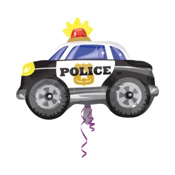 Amscan Балон от фолио - полицейска кола 60 х 45 см