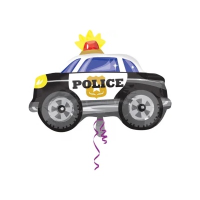 Amscan Балон от фолио - полицейска кола 60 х 45 см