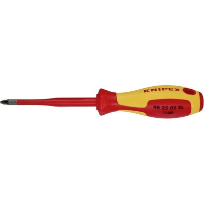 Knipex Pozidriv® 98 25 02 SL VDE křížový šroubovák PZ 2 Délka dříku: 100 mm