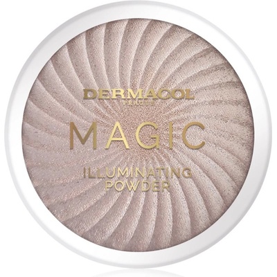 Dermacol Magic kompaktní pudrový rozjasňovač Rose Gold 8 g