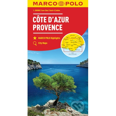 Marco Polo Azurové pobřeží Provence 1:200 000 automapa