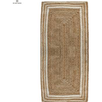 Image 1 of My Soul Depot Пътека от юта със светъл кант (zp140na80200)