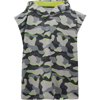 Regatta Kids Towel Robe DrkStrmCamo Размер на кърпата: 135-158 / Цвят: сив
