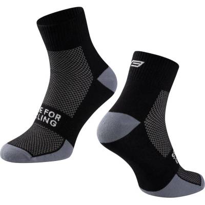 Force ponožky EDGE černo-šedé