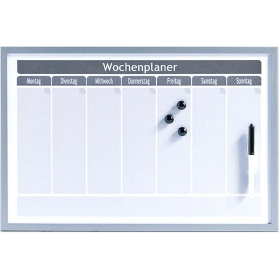 Zeller Magnetická tabule WOCHENPLANER 60 x 40 cm
