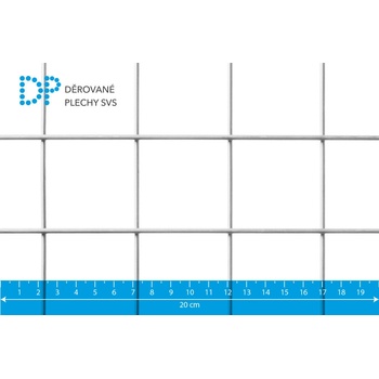 Svařovaná síť ocelová, průměr drátu 3 - oko 50 x 50, formát 2000 x 1000 mm