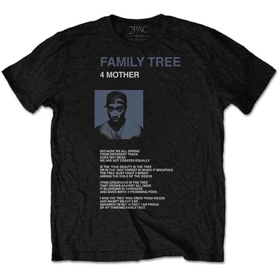 2Pac Family Tree Black L Риза (2PACTS25MB03)