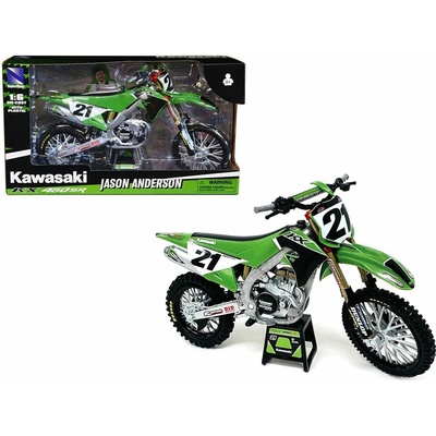 NewRay Sběratelský model Kawasaki KX450F Jason Anderson No.21 1:6