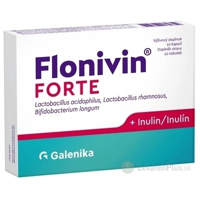 Flonivin FORTE kapsúl prospešné baktérie + inulín 10 ks