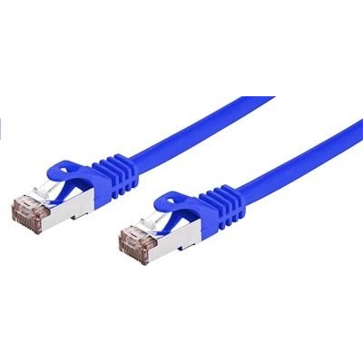 C-TECH CB-PP6F-1B patch, Cat6, FTP, 1m, modrý