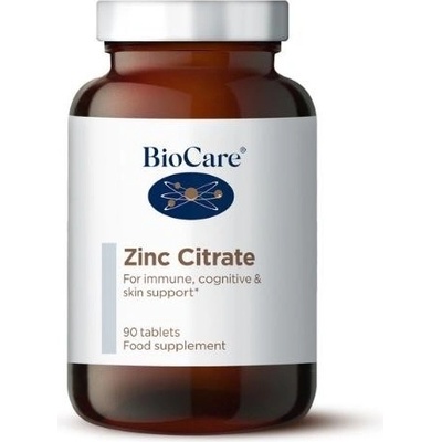 BioCare Zinc Citrate Zinek citrát zinečnatý 90 tablet