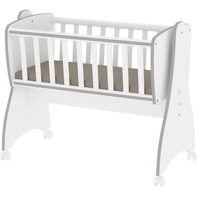 Lorelli Бебешко легло-люлка Lorelli - First Dreams, бяло/spring (10150550037)