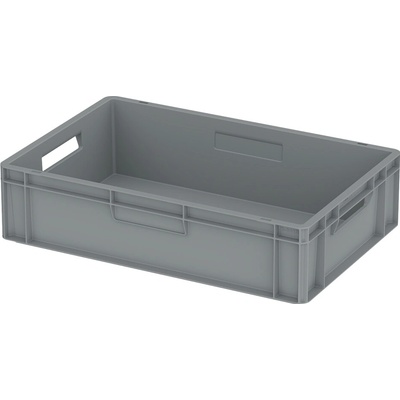 BAUHAUS Euro box 60 × 40 × 15 cm 27 l šedý E6415-5120-PP55