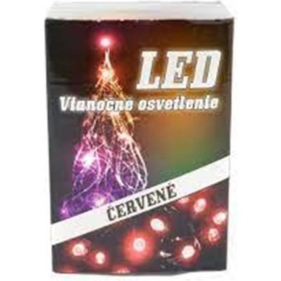 SOLEX Vianočná súprava 100ks/8 progr LED červená