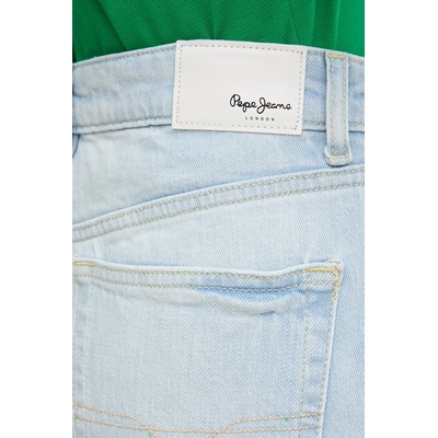 Дънков къс панталон Pepe Jeans BERMUDA SHORT UHW BREEZE (PL801176)